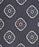 DOLPHIN GREY, 5 Fold Micro Tie and Pocket Square - Curved Squares DOLPHIN GREY, 5 Fold Micro Tie and Pocket Square - Curved Squares