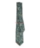 FOREST GREEN, 5 Fold Micro Tie and Pocket Square - Jacquard Paisley FOREST GREEN, 5 Fold Micro Tie and Pocket Square - Jacquard Paisley