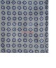FOSSIL GREY, 5 Fold Micro Tie and Pocket Square - Curved Squares FOSSIL GREY, 5 Fold Micro Tie and Pocket Square - Curved Squares