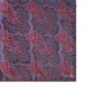 MAJENTA BLUE, 5 Fold Micro Tie and Pocket Square - LARGE PATTERN MAJENTA BLUE, 5 Fold Micro Tie and Pocket Square - LARGE PATTERN