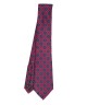MAGENTA, 5 Fold Micro Tie and Pocket Square - Curved Squares MAGENTA, 5 Fold Micro Tie and Pocket Square - Curved Squares