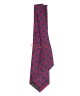 MAGENTA, 5 Fold Micro Tie and Pocket Square - Curved Squares MAGENTA, 5 Fold Micro Tie and Pocket Square - Curved Squares
