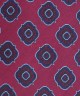 MAGENTA, 5 Fold Micro Tie and Pocket Square - Curved Squares MAGENTA, 5 Fold Micro Tie and Pocket Square - Curved Squares