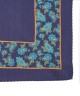 MIDNIGHT BLUE, I- SILK Pocket Square– Vintage Paisley MIDNIGHT BLUE, I- SILK Pocket Square– Vintage Paisley