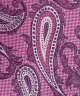 MIDNIGHT PURPLE, 5 Fold Micro Tie and Pocket Square - Jacquard Paisley MIDNIGHT PURPLE, 5 Fold Micro Tie and Pocket Square - Jacquard Paisley
