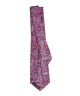 MIDNIGHT PURPLE, 5 Fold Micro Tie and Pocket Square - Jacquard Paisley MIDNIGHT PURPLE, 5 Fold Micro Tie and Pocket Square - Jacquard Paisley