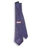 NAVY BLUE, 3 Fold Micro Tie – Dots & Squares NAVY BLUE, 3 Fold Micro Tie – Dots & Squares