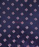 NAVY BLUE, 3 Fold Micro Tie – Dots & Squares NAVY BLUE, 3 Fold Micro Tie – Dots & Squares