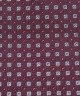 PLUM, 3 Fold Micro Tie – Dots & Squares PLUM, 3 Fold Micro Tie – Dots & Squares