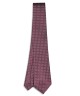 PLUM, 3 Fold Micro Tie – Dots & Squares PLUM, 3 Fold Micro Tie – Dots & Squares