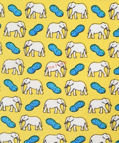 LEMON YELLOW, 3 Fold Premium Silk Tie – The Tuskers