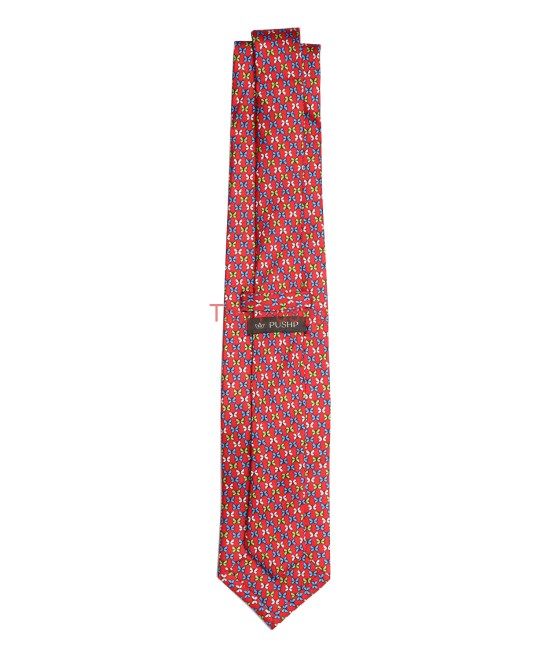 RUBY RED, 3 Fold Premium Silk Tie – Butterfly RUBY RED, 3 Fold Premium Silk Tie – Butterfly