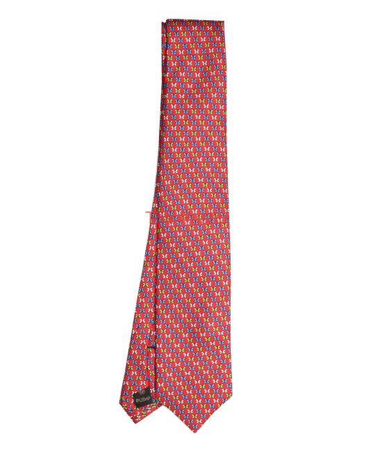 RUBY RED, 3 Fold Premium Silk Tie – Butterfly RUBY RED, 3 Fold Premium Silk Tie – Butterfly
