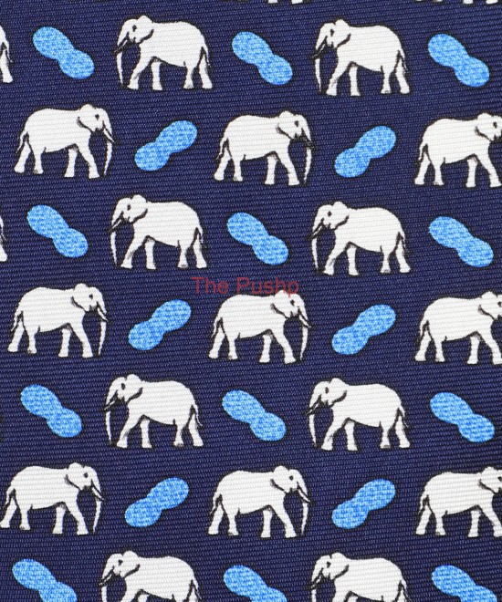SPACE BLUE, 3 Fold Premium Silk Tie – The Tuskers SPACE BLUE, 3 Fold Premium Silk Tie – The Tuskers