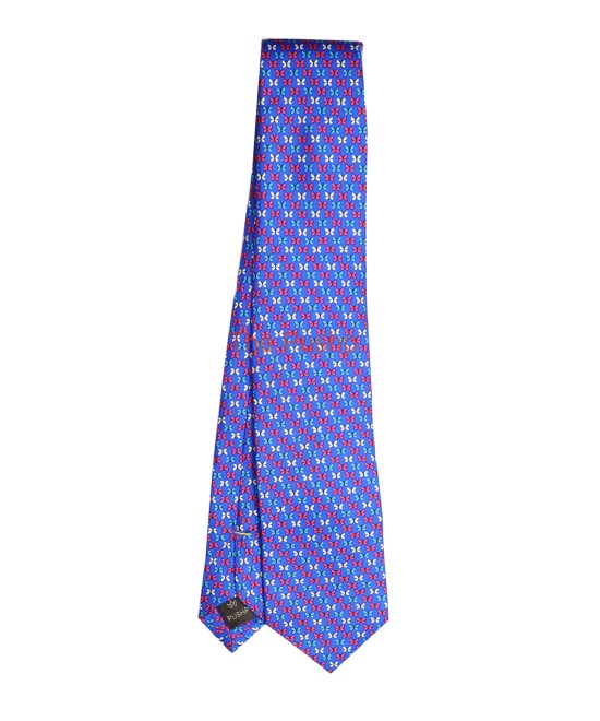 ULTRAMARINE BLUE, 3 Fold Premium Silk Tie – Butterfly ULTRAMARINE BLUE, 3 Fold Premium Silk Tie – Butterfly