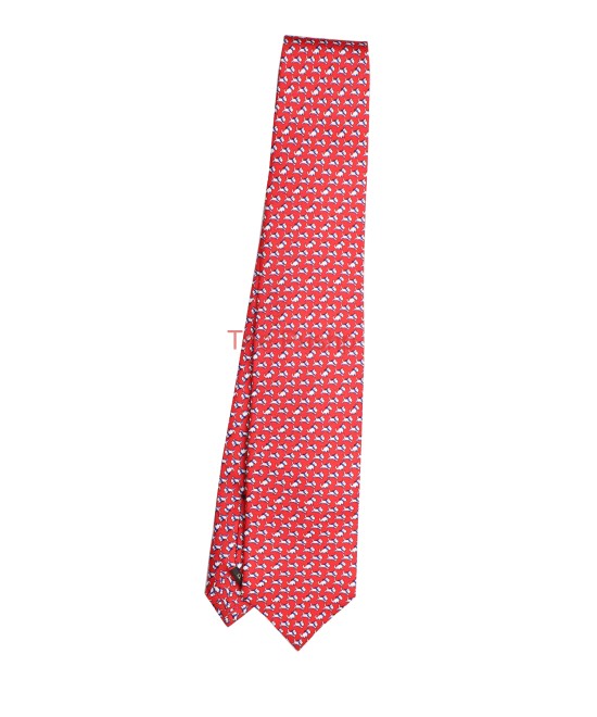 STOP RED, 3 Fold Premium Silk Tie – The Canine STOP RED, 3 Fold Premium Silk Tie – The Canine