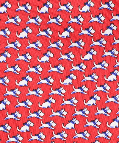 STOP RED, 3 Fold Premium Silk Tie – The Canine