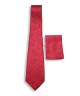 GARNET RED, 5 Fold Micro Tie – Enigmatic Paisleys GARNET RED, 5 Fold Micro Tie – Enigmatic Paisleys