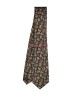 EBONY GREEN, 5 Fold Silk Tie – Intertwined Paisleys EBONY GREEN, 5 Fold Silk Tie – Intertwined Paisleys