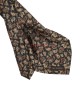 EBONY GREEN, 5 Fold Silk Tie – Intertwined Paisleys EBONY GREEN, 5 Fold Silk Tie – Intertwined Paisleys