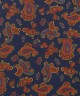 INK BLUE, 5 Fold Silk Tie – Intertwined Paisleys INK BLUE, 5 Fold Silk Tie – Intertwined Paisleys