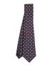DARK NAVY, 5 Fold Silk Tie – Micro Paisleys DARK NAVY, 5 Fold Silk Tie – Micro Paisleys