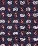 DARK NAVY, 5 Fold Silk Tie – Micro Paisleys DARK NAVY, 5 Fold Silk Tie – Micro Paisleys