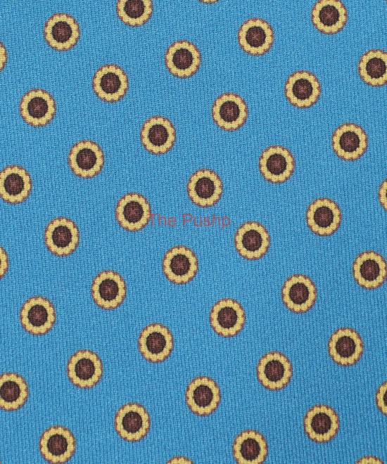 AIRFORCE BLUE, 5 Fold Silk Tie – The Geomatria AIRFORCE BLUE, 5 Fold Silk Tie – The Geomatria