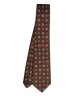 CHOCOLATE BROWN, 5 Fold Silk Tie – The Geomatria CHOCOLATE BROWN, 5 Fold Silk Tie – The Geomatria