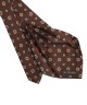 CHOCOLATE BROWN, 5 Fold Silk Tie – The Geomatria CHOCOLATE BROWN, 5 Fold Silk Tie – The Geomatria