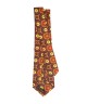 SADDLE BROWN, 5 Fold Silk Tie – The Geomatria SADDLE BROWN, 5 Fold Silk Tie – The Geomatria