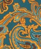 PRUSSIAN BLUE, 5 Fold Silk Tie – Traditional Paisleys PRUSSIAN BLUE, 5 Fold Silk Tie – Traditional Paisleys