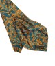 PRUSSIAN BLUE, 5 Fold Silk Tie – Traditional Paisleys PRUSSIAN BLUE, 5 Fold Silk Tie – Traditional Paisleys