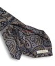 PERFECTLY BLACK, 7 Fold Silk Tie – Vintage Paisley PERFECTLY BLACK, 7 Fold Silk Tie – Vintage Paisley