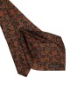 BLACK BRONZE, 5 Fold Silk Tie – Intertwined Paisleys BLACK BRONZE, 5 Fold Silk Tie – Intertwined Paisleys