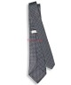 CHARCOAL BLACK, 3 Fold Micro Tie – Dots & Squares CHARCOAL BLACK, 3 Fold Micro Tie – Dots & Squares