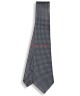 CHARCOAL BLACK, 3 Fold Micro Tie – Dots & Squares CHARCOAL BLACK, 3 Fold Micro Tie – Dots & Squares