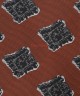 ESPRESSO BROWN, 5 Fold Micro Tie and Pocket Square - Curved Squares ESPRESSO BROWN, 5 Fold Micro Tie and Pocket Square - Curved Squares