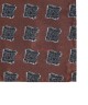 ESPRESSO BROWN, 5 Fold Micro Tie and Pocket Square - Curved Squares ESPRESSO BROWN, 5 Fold Micro Tie and Pocket Square - Curved Squares