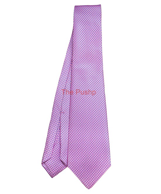 CHECKERED PINK, 5 Fold Micro Tie and Pocket Square – Dots & Checks CHECKERED PINK, 5 Fold Micro Tie and Pocket Square – Dots & Checks