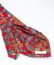 POPPY RED, 7 Fold Silk Tie – Vintage Paisley POPPY RED, 7 Fold Silk Tie – Vintage Paisley