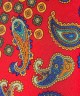 POPPY RED, 7 Fold Silk Tie – Vintage Paisley POPPY RED, 7 Fold Silk Tie – Vintage Paisley