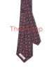 DARK NAVY, 7 Fold Silk Tie – The Pattern House DARK NAVY, 7 Fold Silk Tie – The Pattern House