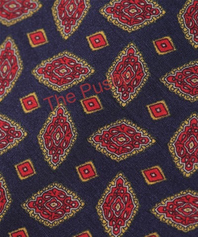 DARK NAVY, 7 Fold Silk Tie – The Pattern House