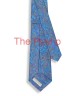 SAPPHIRE BLUE, 7 Fold Silk Tie – Vintage Paisley SAPPHIRE BLUE, 7 Fold Silk Tie – Vintage Paisley