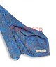 SAPPHIRE BLUE, 7 Fold Silk Tie – Vintage Paisley SAPPHIRE BLUE, 7 Fold Silk Tie – Vintage Paisley