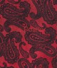 RED VELVET, 3 Fold Micro Tie – Jacquard Paisley RED VELVET, 3 Fold Micro Tie – Jacquard Paisley
