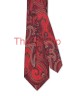 CRIMSON RED, 7 fold Silk Tie – Vintage Paisley CRIMSON RED, 7 fold Silk Tie – Vintage Paisley