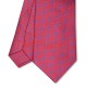 IMPERIAL RED, 3 Fold Micro Tie – Dots & Squares IMPERIAL RED, 3 Fold Micro Tie – Dots & Squares