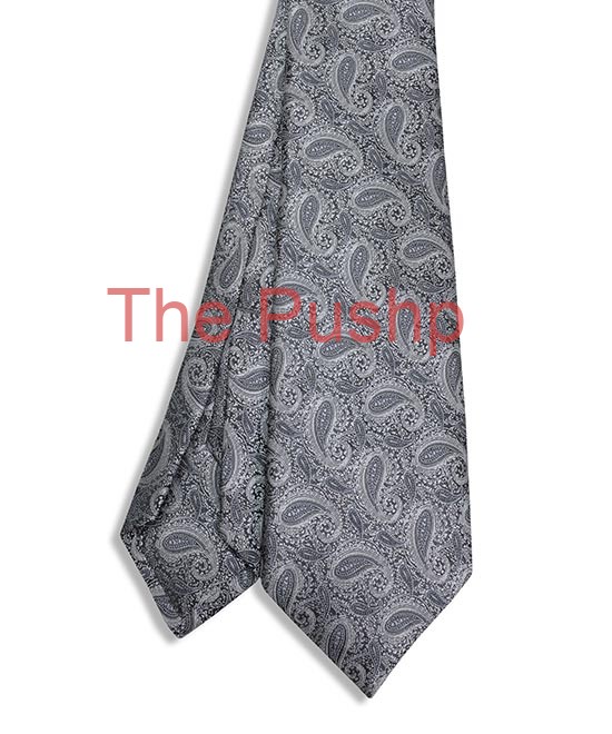 STARRY NIGHTS, 5 Fold Micro Tie – Enigmatic Paisleys STARRY NIGHTS, 5 Fold Micro Tie – Enigmatic Paisleys